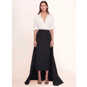 STAUD Prunella Overlay Skirt